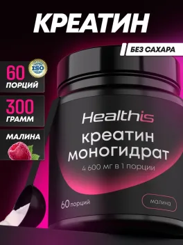 Промокод скидка 30% на креатин Healthis на Ozon